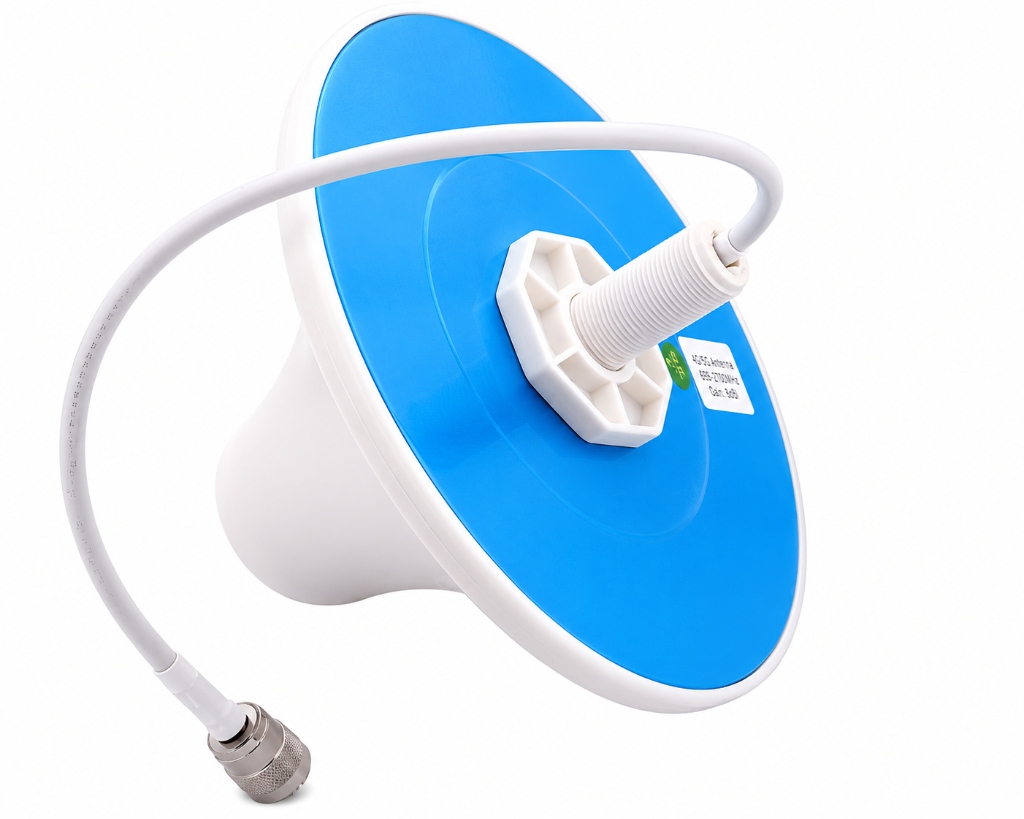 Premium Blue Omnidirectional Dome Antenna for indoor signal distribution
